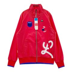 サイズ：M LE COQ GOLF ルコックゴルフ  ジップジャケット  レッド系 [240101438725] ゴルフウェア レディース ストスト