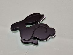 ●VWラビット Rabbit sport メタル製 MAD BLACK仕様 スモールサイズ エンブレム！