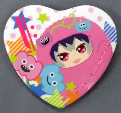 【中古】バッジ・ピンズ(キャラクター) 百 「アイドリッシュセブンカフェ～アイナナパレード～ ハート型缶バッジ」