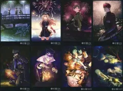 【中古】ポストカード 灯結び展 描きおろしイラスト ポストカードセット四 「刀剣乱舞-ONLINE- 現世遠征 都結び 灯結び展」
