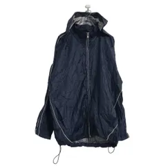 UMBRO ナイロン ジャケット L ネイビー フーディ 古着卸 アメリカ仕入 a510-6100
