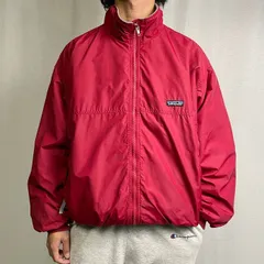 90年代 patagonia パタゴニア シェルドシンチラジャケット フリースライナー ナイロンジャケット メンズL 