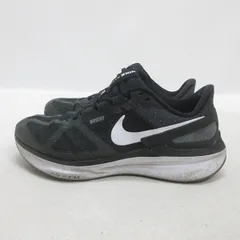 Q■【26cm】ナイキ/NIKEエアズームAIR ZOOM STRUCTURE 25ランニングシューズ ■黒/MENS/4【中古】【中古】