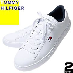 ✫未使用✫ TOMMY HILFIGER コートレザースニーカー 25.5cm - メルカリ