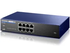 【新品・2営業日で発送】IODATA アイオーデータ IEEE802.1X認証対応L2インテリジェントスイッチ 8ポート BSH-G08MB(BSH-G08MB)