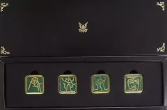 【中古】バッジ・ピンズ [単品] ロゴ ピンバッジセット 「Switchソフト ゼルダの伝説 ティアーズ オブ ザ キングダム Collector’s Edition」