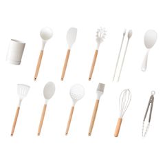♪新品＆未使用＆未開封♪ キッチンツール セット13本 調理器具ツール シリコン フライ返し お玉 トング 泡立て器 スプーン浅 ヘラ 穴あきお玉 ハケ パスタシャベル 菜箸 passo-cl13set