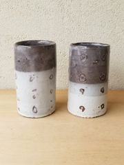 フリーカップ　2個セット　湯呑み　作家