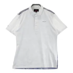 ブリーフィング BRIEFING ポロシャツ 白✖️グレー　L ブリーフィング BRIEFING ポロシャツ 白✖️グレー L BRIEFING