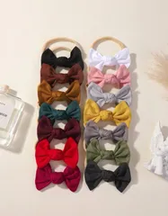 ⭐︎新品⭐︎ 子供用ヘアバンド かわいいリボン 大人気 ヘアアクセサリー 14個セット髪ゴム　リボン