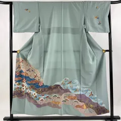 訪問着 身丈158.5cm 裄丈64cm 正絹 美品 名品 | hartwellspremium.com