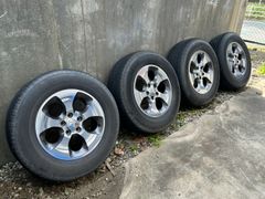 T*a様 ラングラー　アンリミテッド　純正ホイール　255/70R18 値下げ JEEP ジープ JK ラングラー アンリミテッド サハラ 純正