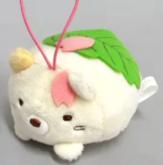 【中古】キーホルダー・マスコット(キャラクター) ねこ さくらもちマスコット 「すみっコぐらし」