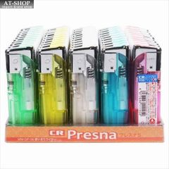 使い捨てライター ライテック ライター プレスナS スライド式 CR対応 MM-DP-10 (お得まとめ買い 50本セット) ※色選択不可