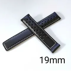 タグホイヤー カレラ　CS3111　CS3113用　純正革ベルト ホイヤー カレラ 1990年代製 Ref.CS3113.BC0726 純正尾錠付き