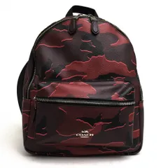 極美品♡COACH カモフラージュ 合成皮革 リュック COACH 【超美品 ほぼ未使用】 コーチ リュック バックパック