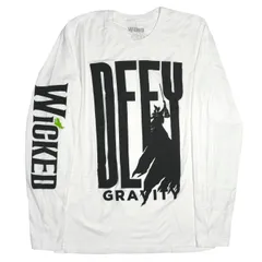 【M】ミュージカル 舞台 Wicked ウィキッド ロンT Tシャツ Defy Gravity 映画のサムネイル