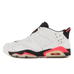 NIKE ナイキ サイズ:28.0cm AIR JORDAN 6 RETRO LOW INFRARED (304401-123) エアジョーダン6 レトロ ロー ホワイト インフラレッド 白赤 US10 ローカット スニーカー シューズ 靴【メンズ】のサムネイル