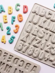 アルファベット&数字&記号　シリコンモールドのサムネイル