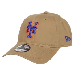 ニューエラ キャップ メジャーリーグ NEW ERA 9TWENTY メンズ レディース 帽子 MLB ロゴ ベースボールキャップ ニューヨーク・メッツ ベージュ