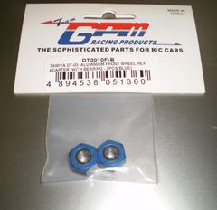 GPM タミヤ DT-03 DT-02 12mm 六角 ハブ 変換 ブルー
