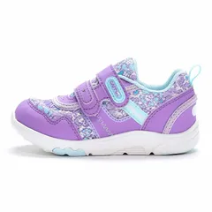 ★ムーンスタ★子供の足の成長を助ける『キャロット』のマジックC2350パープル18.5センチ