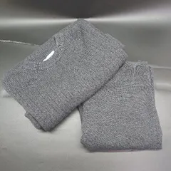 ◇ ⊇ STYLEMIXER スタイルミキサー カジュアル リブ編みロングニット ショート丈ニット サイズＦ グレー系 レディース E  【1507280011164】