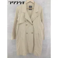 ◇ w closet ダブルクローゼット 長袖 コート サイズF ベージュ レディース 【中古】 【1002802139697】