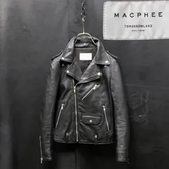 美品✨MACPHEE マカフィー ダブルライダース ブラック 36 2025年最新】MACPHEE ダブルライダースの人気アイテム - メルカリ