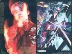 [중고] 컬렉션 카드 (남성) No.17 : ROWDY SHOGUN ≠ THE RAMPAGE / 우라카와 쇼헤이 (SARUTOBI) / [BATTLE OF TOKYO 스틱 웨이퍼"메탈릭 플래 카드