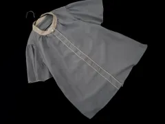 natural couture ナチュラルクチュール パールボタン ブラウス シャツ sizeF/グレー ■◆ レディース