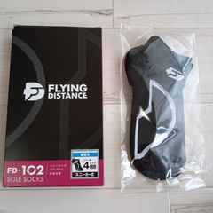 ゴルフ用レディースソックス　フライングディスタンス　FD-102　フリーサイズ２２～２５㎝　練習用ソール４㎜タイプ　スニーカー丈　新品未使用品 ２足セット販売