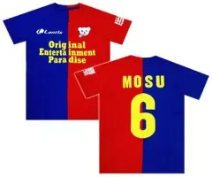 【中古】Tシャツ(男性アイドル) 小野大輔デザイン オリジナルTシャツ レッド×ブルー Lサイズ 「Original Entertainment Paradise “おれパラ” 2013 ROCK ON!!!!」