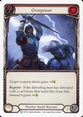 【中古】Flesh and Blood 1HP153[R]：Overpower (1)