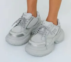 新品未使用　SMFK ホワイト スニーカー 2025年最新】smfk スニーカーの人気アイテム - メルカリ