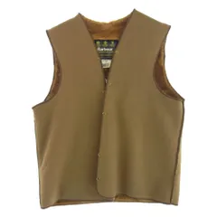 Barbour バブアー A297 ACRYLIC LINING ボア ライナー ベスト ブラウン系 ｃ40【中古】のサムネイル