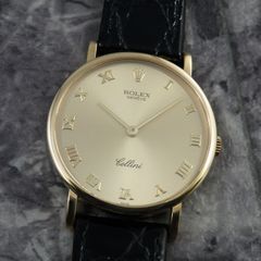 ROLEX CELLINI チェリーニ REF.5112 YG ロレックス K18 金無垢 1994年 ヴィンテージ アンティーク腕時計