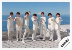 【中古】生写真(ジャニーズ) なにわ男子/集合(7人)/横型・全身/シングル「Special Kiss」MV＆ジャケ写オフショット/公式生写真