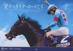 【中古】カレンダー JRA 2025年度 オリジナルカレンダー(壁掛けカレンダー) キャンペーン当選品