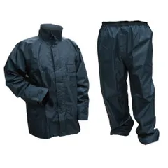 ☆ ネイビー ☆ Sサイズ ☆ ライトフィックスーツ FIC008S レインスーツ レインウェア 雨具 レイオンコート カッパ かっぱ 通勤 通学 レディース 反射付き 半メッシュ裏地 快適 収納袋付き 男女兼用 自転車通勤 自転車通学