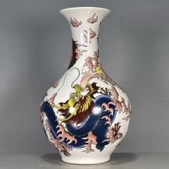 清光緒青花纏枝蓮紋壺 景徳鎮 陶磁器 装飾品 現代工芸品 美術品