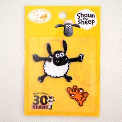ワッペン ひつじのショーン ティミー 30周年 Shaum the Sheep アイロン シール キャラクター
