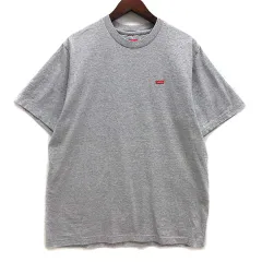 シュプリーム SUPREME 2022SS Small Box Tee スモールボックスロゴ Tシャツ 半袖 グレー M ☆AA★