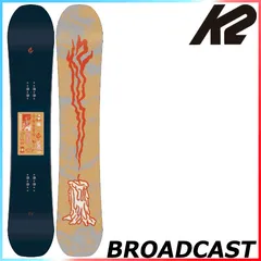 k2 ブロードキャスト153cm フラックスXF M ハイブリッドキャンバー ウィンタースポーツ