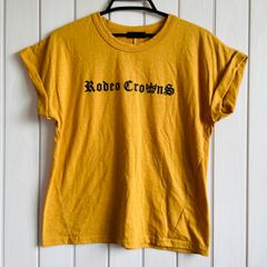 TS-44 《レディース》 RODEO CROWNS 半袖 Tシャツ  RCWB  Fサイズ 春夏 シンプル ロゴ カットソー ロデオ ボーイッシュ