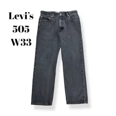メキシコ製　00s　Levi's　リーバイス505　テーパード　ジッパーフライ　ボトムス　デニムパンツ　ジーンズ　ジーパン　メキシコ製　古着　スミクロ系　W33 L30