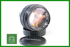 【動作保証・点検済】良品■OLYMPUS G.ZUIKO AUTO~S 50mm F1.4■絞り完動・無限遠確認済み■前後キャップ付き■N17