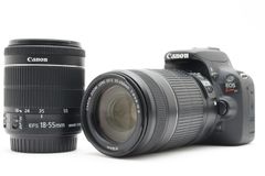 ★極上品★シャッター回数：9324回★ キヤノン Canon EOS Kiss X7 純正ダブルズームキット★ LL0#3384