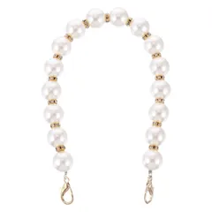 1ピーシーパールチェーン バッグ用チェーンスト ハンドバッグ交換用メタルチェーン 全長 おしゃれなアクセサリー