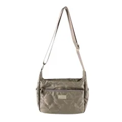 ☆ カーキ ☆ LIZDAYS キルティングナイロンショルダーバッグ LIZDAYS リズデイズ ショルダーバッグ lz70511 ショルダーバック 斜めがけ 斜め掛け 肩掛けカバン キルティング バッグ バック レディース おしゃれ はっ水 撥水 軽量 軽い